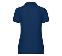 Fruit of the Loom, polo da donna a maniche corte, 65% poliestere/35% cotone Navy Medium