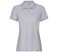 Fruit Of The Loom - Polo da donna Grigio S
