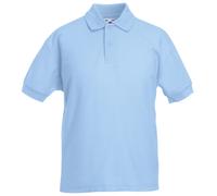 Fruit Of The Loom - Polo Estiva Manica Corta Casual - Bambino (BC389)