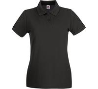 Fruit Of The Loom-Polo Fit Premium Grigio Grafite chiaro