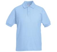 Fruit Of The Loom - Polo Manica Corta - Bambino (Confezione da 2) (BC4359)