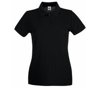 Fruit Of The Loom - Polo Manica Corta Estiva 100% Cotone - Donna