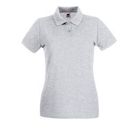 Fruit Of The Loom - Polo Manica Corta Estiva 100% Cotone - Donna