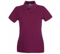 Fruit Of The Loom - Polo Manica Corta Estiva 100% Cotone - Donna