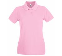 Fruit Of The Loom - Polo Manica Corta Estiva 100% Cotone - Donna