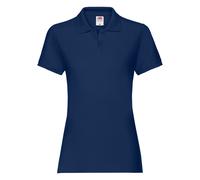 Fruit Of The Loom - Polo Manica Corta Estiva 100% Cotone - Donna (BC1377)
