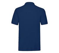 Fruit of the Loom - Polo Premium, colore: Blu marino, taglia: L