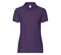 Fruit of the Loom Polo Shirt A Maniche Corte In Poliestere Cotone Per Donne