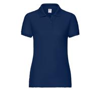 Fruit of the Loom Polo Shirt A Maniche Corte In Poliestere Cotone Per Donne