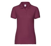 Fruit of the Loom Polo Shirt A Maniche Corte In Poliestere Cotone Per Donne