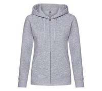 Fruit of the Loom Premium Giacca con Cappuccio Da Donna Con Cerniera (PC6061)