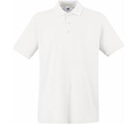 Fruit of the Loom Premium Polo, Bianco (White 000), M Uomo