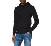 Fruit of the Loom Pull-Over Lightweight Felpa con Cappuccio, Nero, L Uomo