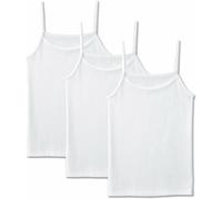 Fruit Of The Loom Ragazze' Grande, 3 Pacco - Cami - Bianco, Medio