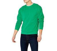 Fruit of the Loom Raglan Sweatshirt, Felpa Uomo, Verde (Kelly Green), XX-Large