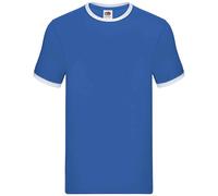 Fruit of the Loom Ringer Maglietta Contrasto Uomo (PC5566)