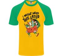 Fruit of the Loom RPG Might Need This Later T-Shirt Baseball Uomo Cotone
