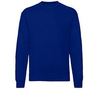 Fruit of the Loom Set in Sweat, Felpa Manica Lunga Uomo, Blu (Blue), X-Large
