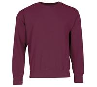 Fruit of the Loom Set in Sweat, Felpa Manica Lunga Uomo, Red (Burgundy), X-Large