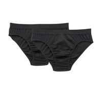 Fruit of the Loom - Slip Uomo, Confezione da 2, Nero (Schwarz (36 )), S