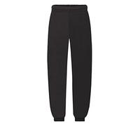 Fruit Of The Loom SS031B Pantaloni Sportivi, Bambino, Nero, 12/13 Anni ( Taglia produttore 152 cm )