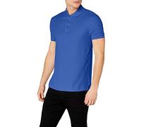 Fruit of the Loom SS035M Maglietta Polo, Blu, Medium Uomo