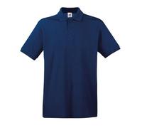 Fruit of the Loom SS035M, Polo Uomo, Blu (Navy), X-Large