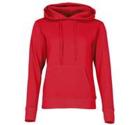 Fruit of the Loom Felpa con cappuccio SS068M Rosso donna Taglia 42 (L)