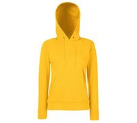 Fruit of the Loom SS068M Cappuccio, Giallo (Sunflower Yellow), M Donna