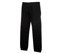 Fruit of the Loom SS114B, Pantaloni Sportivi Bambino, Black, X-Large
