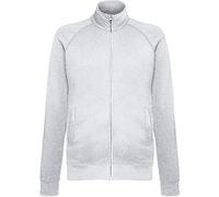 Fruit of the Loom SS127M, Felpa Uomo, Grigio (Heather Grey), Large