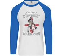 Fruit of the Loom St George Warriors Uomo T-Shirt Baseball Manica Lunga 610280