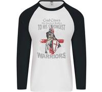 Fruit of the Loom St George Warriors Uomo T-Shirt Baseball Manica Lunga 610280