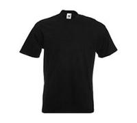 Fruit of the Loom Super Premium Tee Nero Black