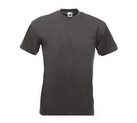 Fruit of the Loom - T-shirt - Basic - Uomo grigio scuro Large