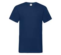 Fruit of the Loom T-Shirt Girocollo V-Neck Cotone Jersey Manica Corta Regular