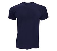 Fruit of The Loom - T-Shirt Iconic 150 T Maglietta Cotone 100% Manica Corta tg 3XL, (Pacco da 1) Deep Navy (Blu Scuro)