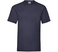 Fruit of the Loom T-shirt in cotone Navy Large