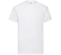 Fruit of the Loom T-shirt in cotone White X-Large