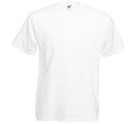 Fruit of the Loom T-shirt in cotone White X-Large