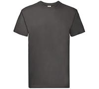 Fruit of the Loom - T-shirt Super Premium Light Graphite X-Large