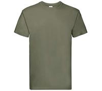 Fruit of The Loom - T-Shirt Super Premium Olive X-Large