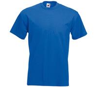 Fruit of the Loom - T-shirt Super Premium Royal XX-Large