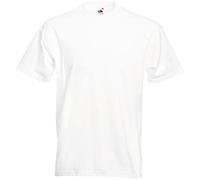 Fruit of the Loom - T-shirt Super Premium White Medium