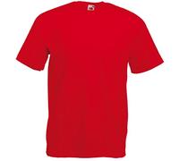 Fruit of the Loom - Top - Uomo rosso Rosso - Rosso