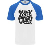 Fruit of the Loom Unity Black Lives Matter Juneteenth T-Shirt Baseball Uomo