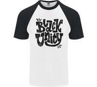 Fruit of the Loom Unity Black Lives Matter Juneteenth T-Shirt Baseball Uomo