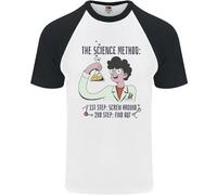 Fruit of the Loom Uomo Science Method T-Shirt Baseball Smanica Corta