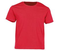 Fruit of the Loom Value T T-Shirt, Rosso, 9-11 Years Unisex-Bambini e Ragazzi