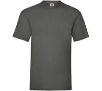 Fruit of the Loom Valueweight Short Sleeve T-Shirt, Grigio (Grafite Chiaro), XXL Uomo